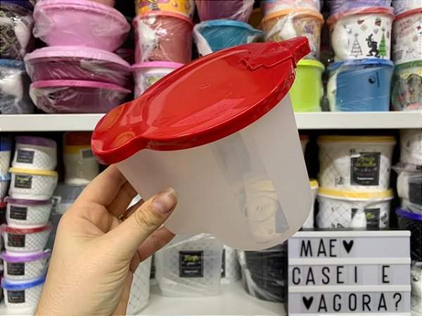 Jarra Aquecer Vermelha 1 Litro