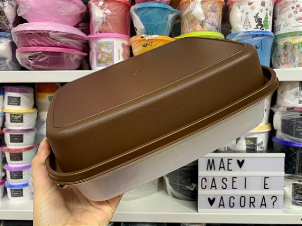 Caixa Bom Sabor 2,25 Litros Marrom