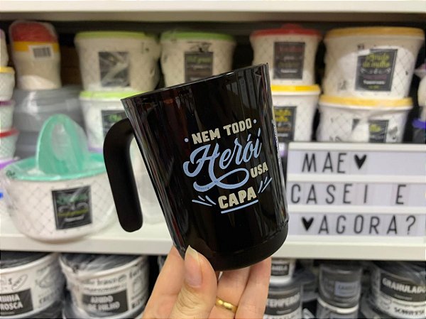 Caneca Ilúmina Pai Herói 350 ml