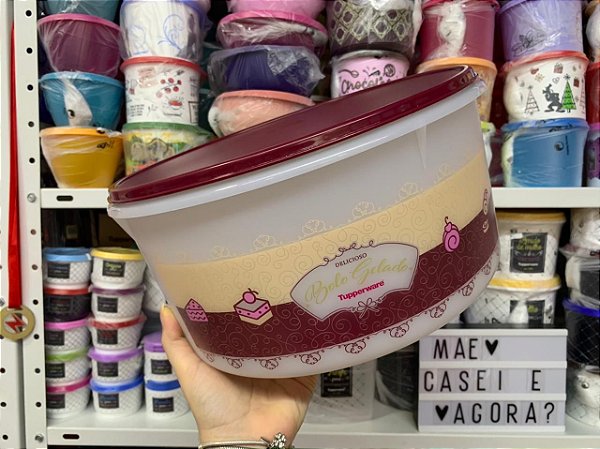 Porta Tudo 10 Litros Delicioso Bolo Gelado