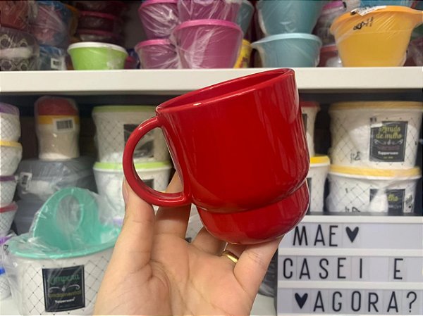 Caneca 370 ml Vermelho