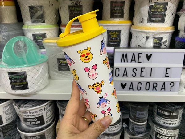 Copo com Bico 470ml Pooh