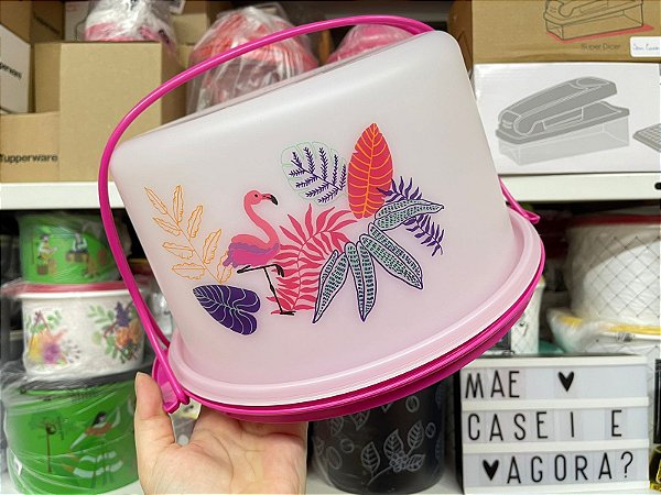 Big Cake Flamingo Tropical