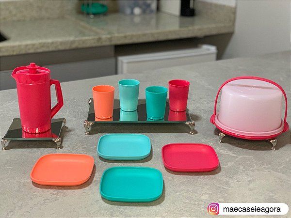 Kit 10 Peças Infantil 2021 - Miniaturas Tupperware
