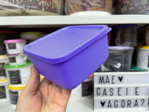Refri Line Quadrado 650 ml Lilas