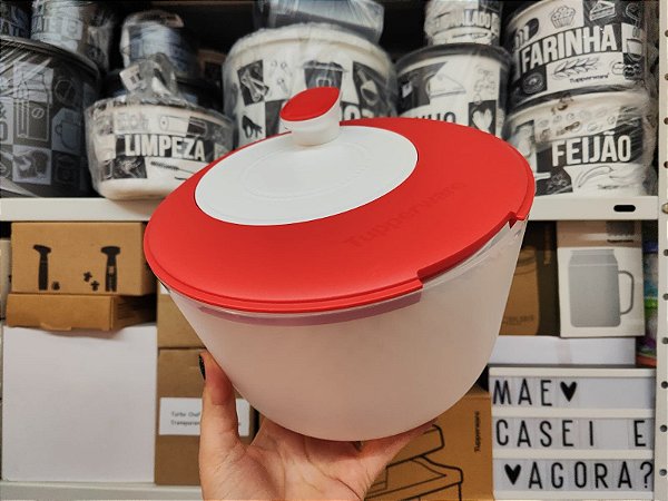 Centrifuga Plus 3,9 Litros Vermelha e Branca