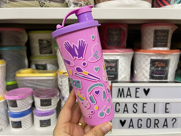 Copo com Bico 470 ml Stickers