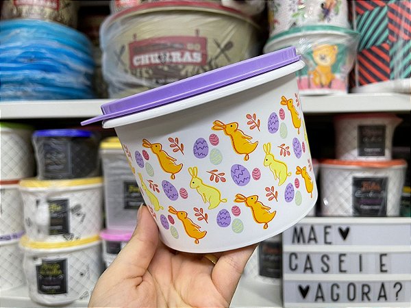 Tupper Caixa Coelhos 1,1 Litros