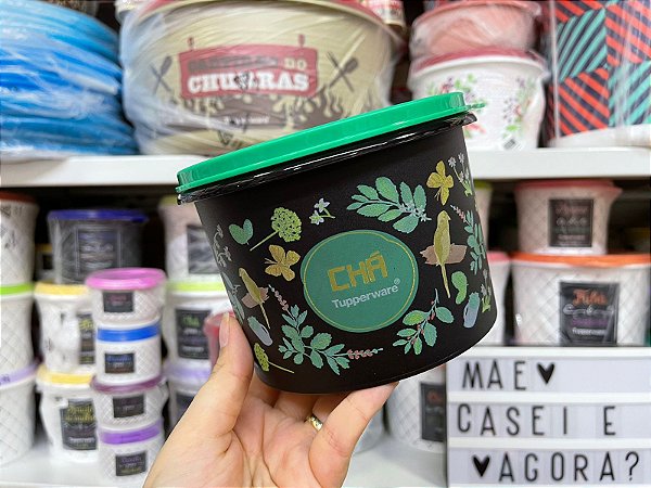 Tupper Caixa Chá Floral 200g / 1,1 L