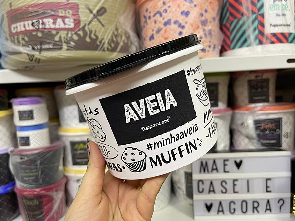 Tupper Caixa Aveia PB 1,1 Litros