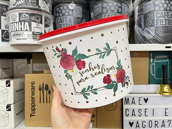 Tupper Caixa 5,5 L Sonhos Para Realizar