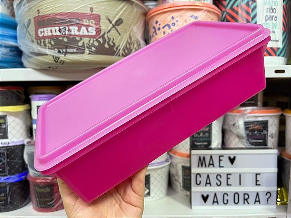 Maxi Caixa 2,5 Litros Rosa