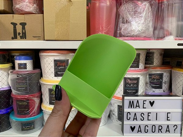 Concha para Grãos Verde