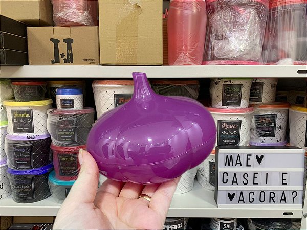 Tupper Alho Roxo Translucido