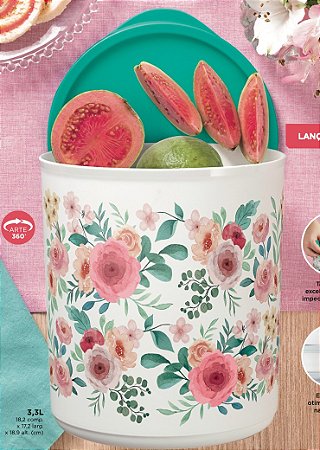 Refri Line Redondo 3,3 L Aquarela