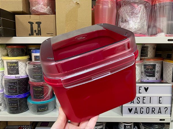 Modular Quadrado Plus 2 - 2,6 Litros Vermelho