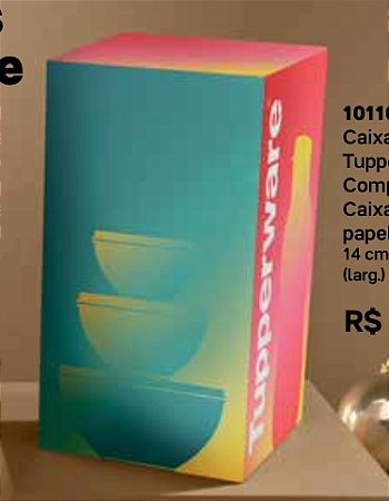 Caixa Presenteável Tupperware P