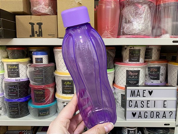 Eco Tupper 500ml Lilas Rosca