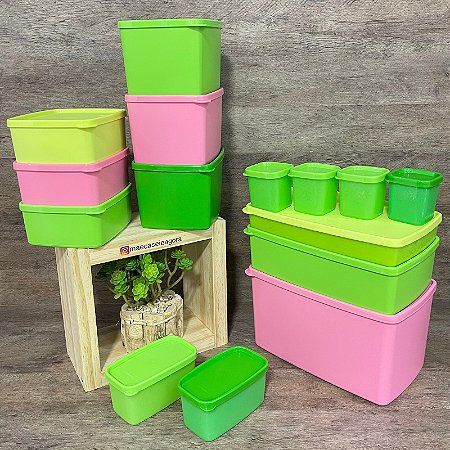 Tupperware Kit 15 Peças Freezer Jeitoso / Jeitosinho / Caixa ideal - Mãe,  Casei e Agora?-Tupperware!