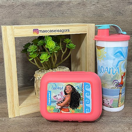 Kit Moana - Copo 470 + Tupper Snack Pequeno