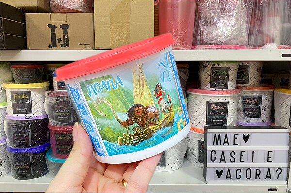 Tupper Redondinha 500 ml Moana