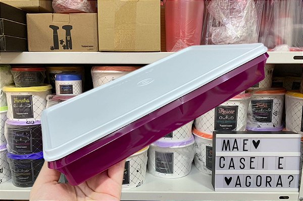 Refri Box 2 - 1,5 Litros Roxo e Branco