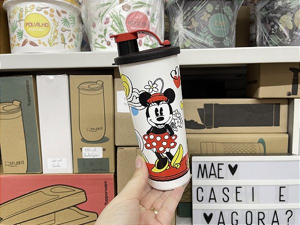 Copo com Bico 470 ml Românticos Minnie