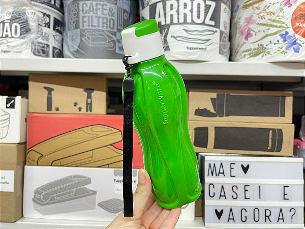 Eco Tupper Plus 500 ml Verde e Branco