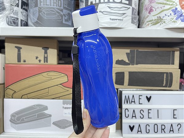 Eco Tupper Plus 500 ml Azul e Branco