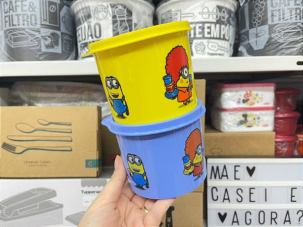 Kit 2 Redondinhas 500 ml Minions Importada