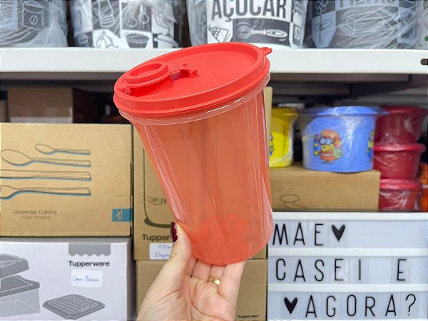 Guarda Suco 1 Litro Coral