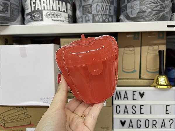 Tupper Pimenta Vermelho Suave