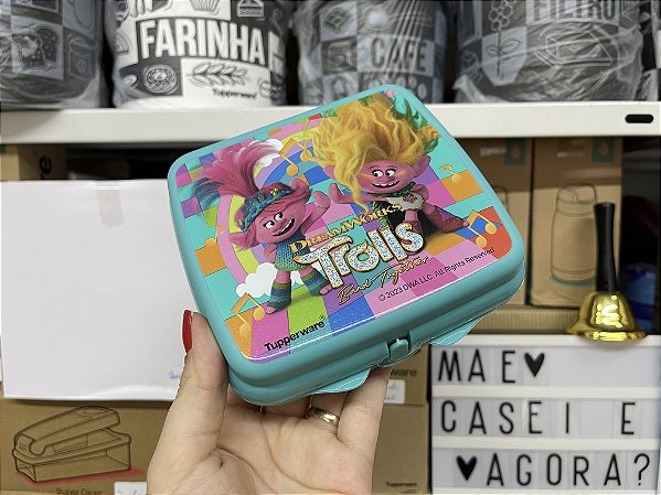 Porta Sanduíche Trolls 3