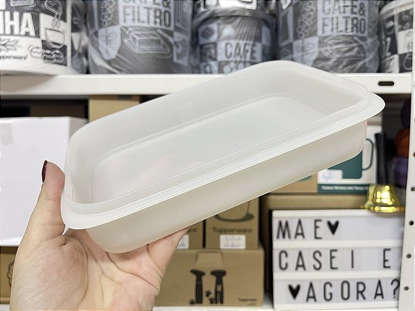 Base Freezer Line Empilhável 675 ml Branco