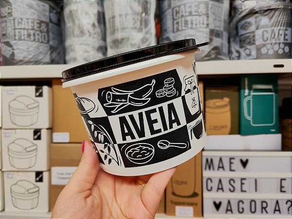 Tupper Caixa Aveia Pop Box 1,1 Litros