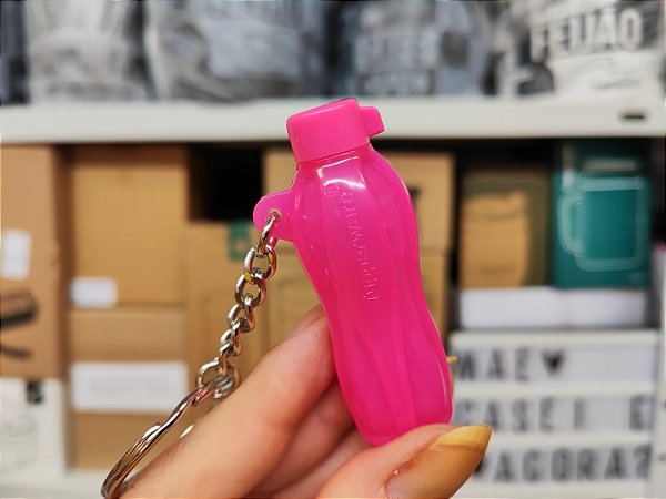 Chaveiro Eco Rosa