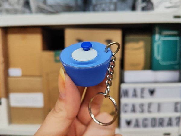 Chaveiro Centrifuga Azul