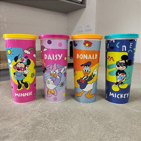 Kit 4 Unid Copo 470ml Disney