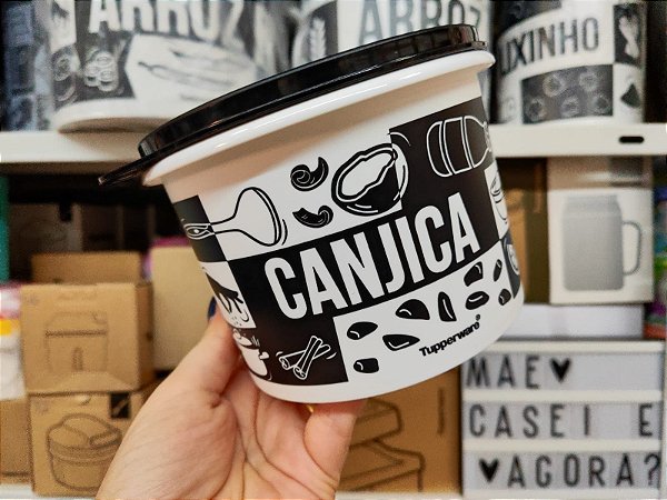 Tupper Caixa Canjica Pop Box 800 g / 1,1 L