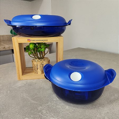 Kit 2 Peças Cristal Pop Azul