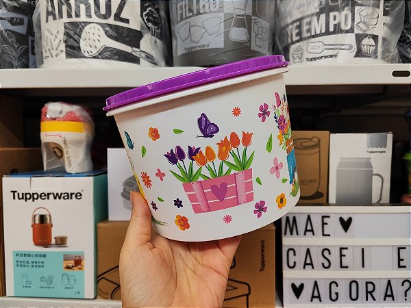 Tupper Caixa 1,7 L Caminho das Flores
