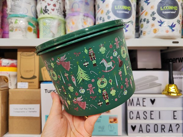 Tupper Caixa 2,4 L Encanto de Natal