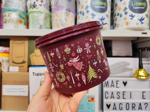 Tupper Caixa 1,1 L Encanto de Natal