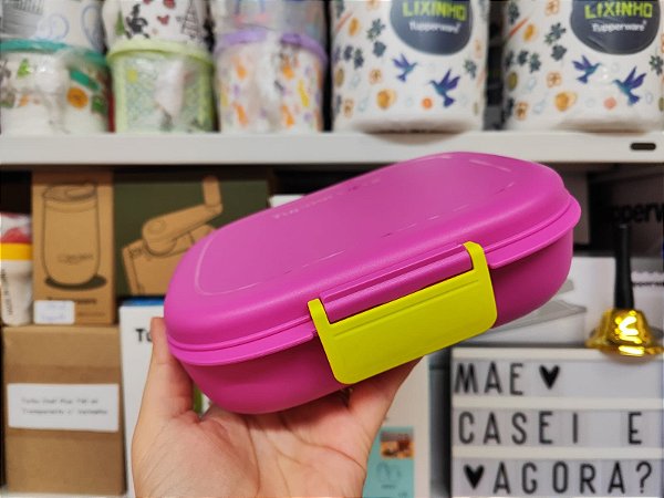 Porta Lanche Descomplica Pink