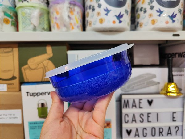 Tigela Premier 500 ml Azul Levemente Translúcido