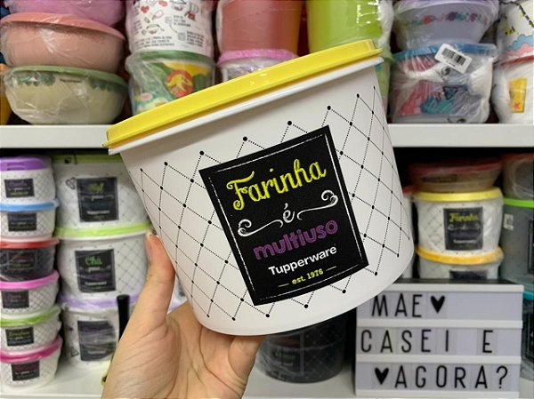 Tupper Caixa Farinha Bistrô 1,8 kg / 2,4 l