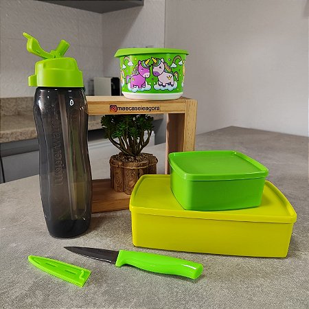 Kit 5 Peças Verde Importado