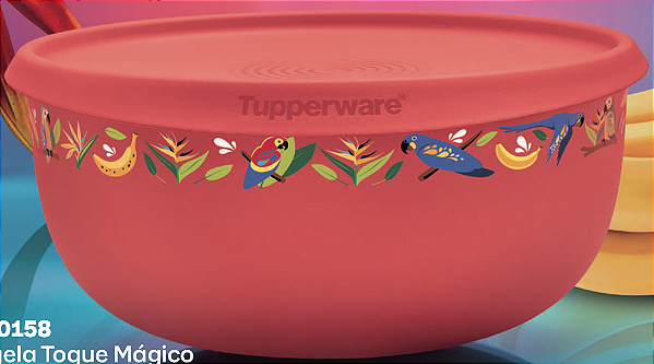 Tigela Toque Mágico 2,5 Litros Tropical