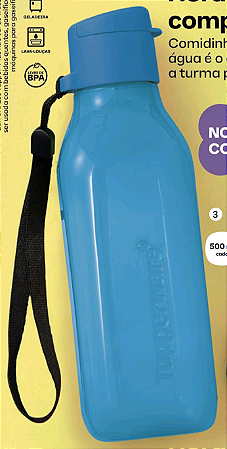 Eco Tupper Quadrada Plus 500 ml Grécia