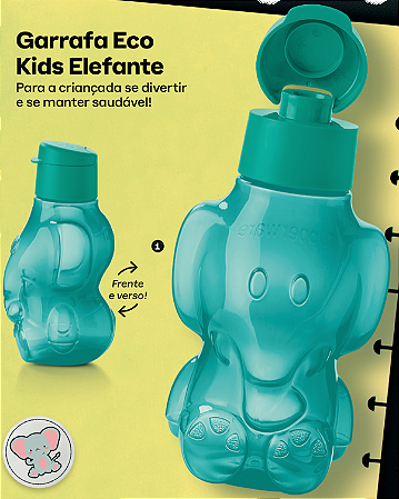 Eco Tupper Kids 350 ml Elefante Oceano